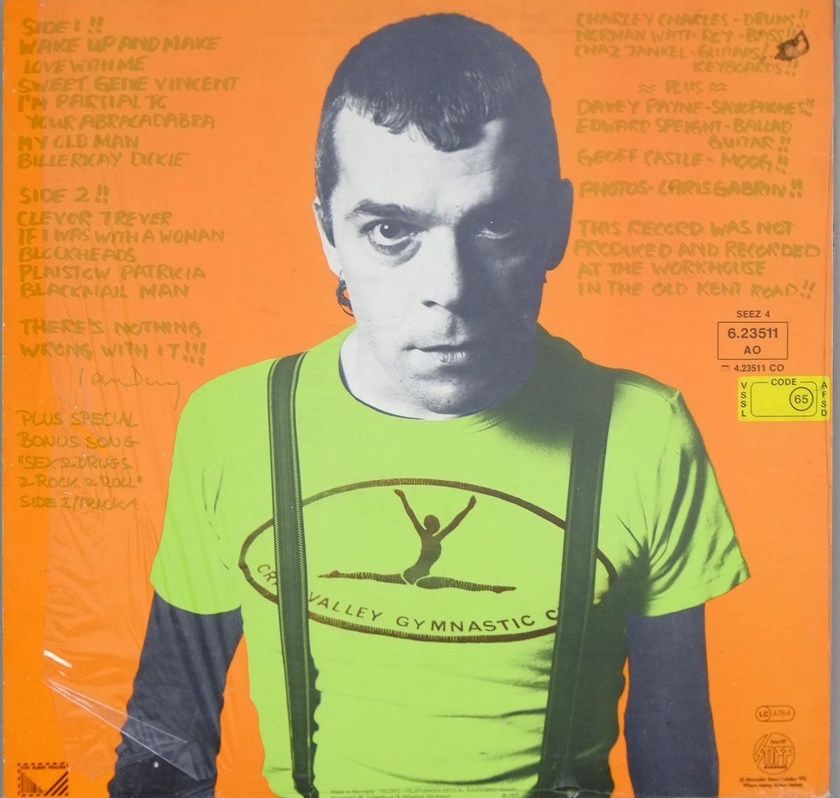 High Resolution Photo #2 IAN DURY New Boots and Panties 